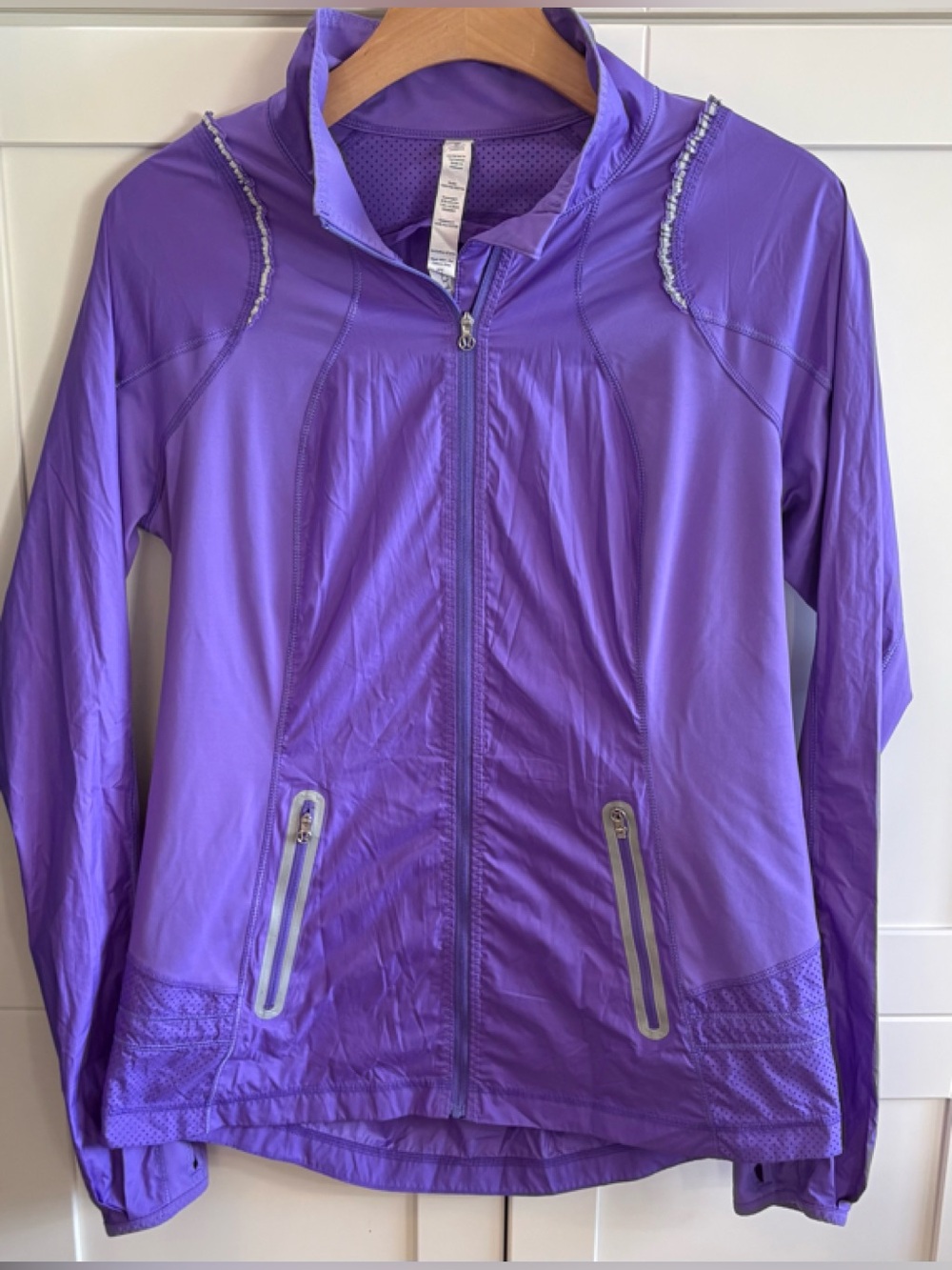 lululemon athletica Purple Lightweight Zip-Up Utility Jacket